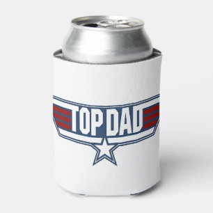 Top Dad Can Cooler Top Gun Maverick Style