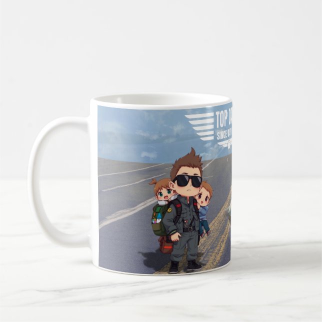 Top Dad Mug for Dad | Funny Father’s Day Gift (Left)