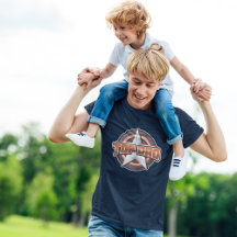 Top dad star and shield Father’s Day 