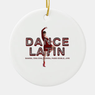 TOP Dance Latin Ceramic Tree Decoration