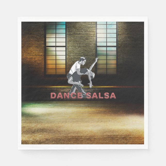 TOP Dance Salsa Napkin (Front)