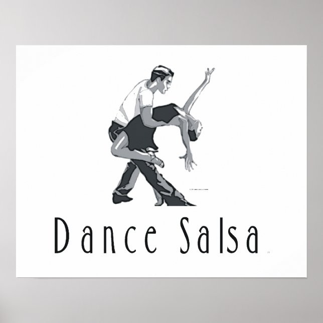 TOP Dance Salsa Poster (Front)