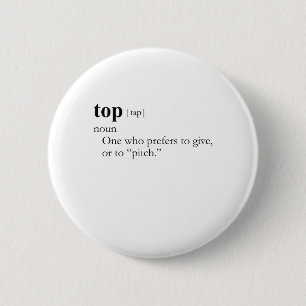 TOP (definition) 6 Cm Round Badge