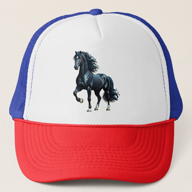 Top Design Friesenpferd Trucker Hat (Front)