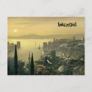 Top design- Istanbul by SLW Postcard