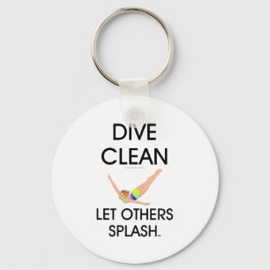 TOP Dive Clean Key Ring