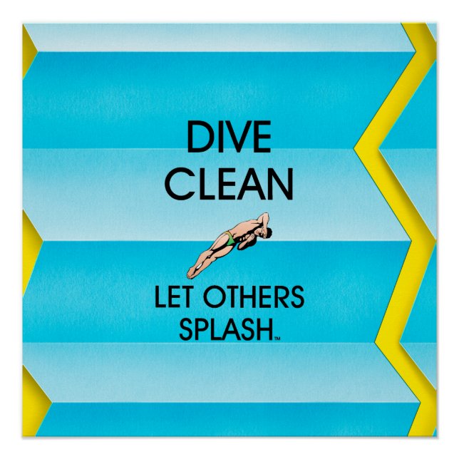 TOP Dive Clean Poster (Front)
