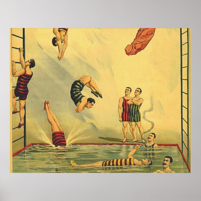 TOP Diving Old School Poster (Front)