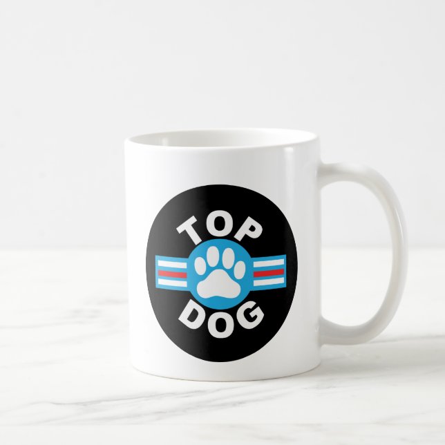 top dog coffee mug (Right)