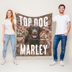Top Dog PhotoPop Fleece Blanket