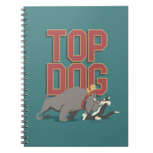 "Top Dog" Spike Guarding TWEETY™ From SYLVESTER™ Notebook