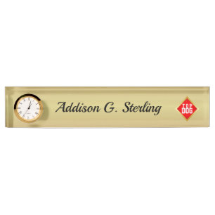 TOP DOG (Your Name) Nameplate