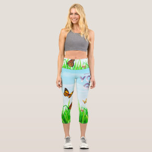 TOP Don't Mess With a Yoga Girl Capri Leggings