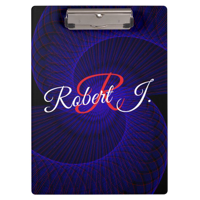 Top Down Dual Funnel Geometric Clipboard (Front)