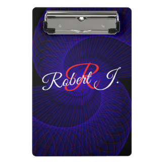 Top Down Dual Funnel Geometric Mini Clipboard