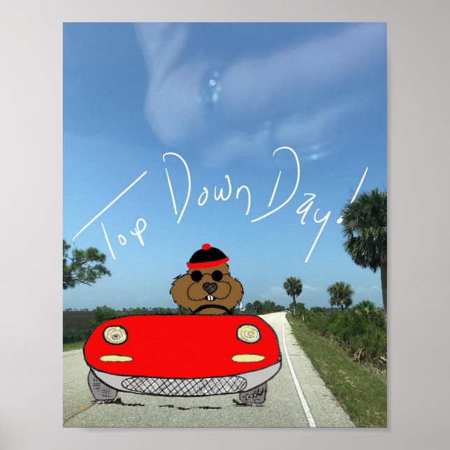 Top Down Groundhog Day Poster (Front)