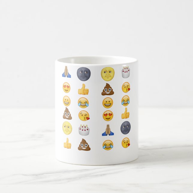 Top emoji collection mug (Center)