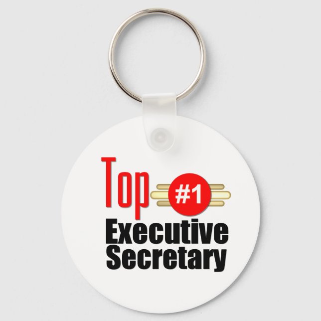 Top Executive Secretary Key Ring (Front)