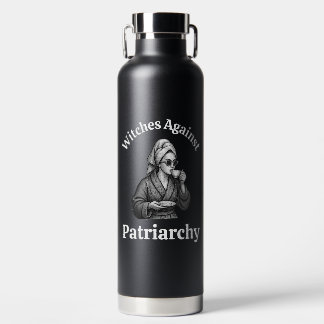 Top Feminist Gift Best Friend Coffee Lover Liberal Water Bottle