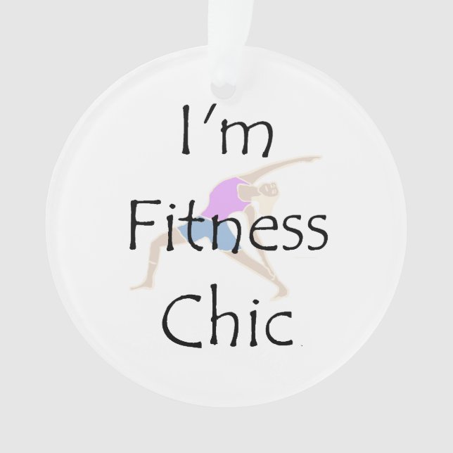 TOP Fitness Chic Ornament (Front)