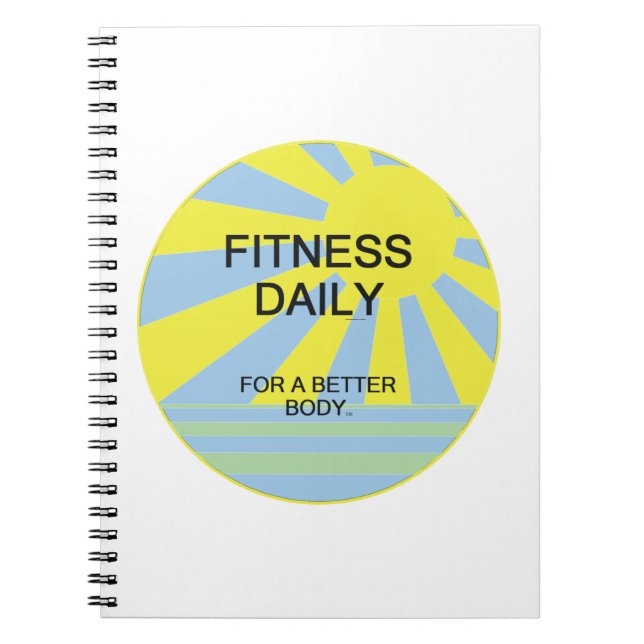 TOP Fitness Daily Notebook (Front)
