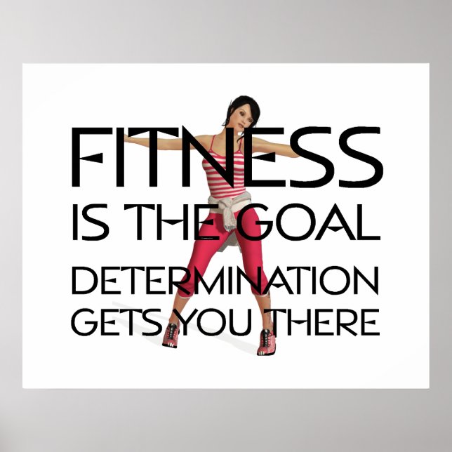 TOP Fitness Goal Poster (Front)