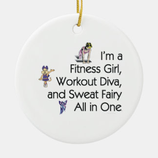 TOP Fitness Triple Play Ceramic Tree Decoration
