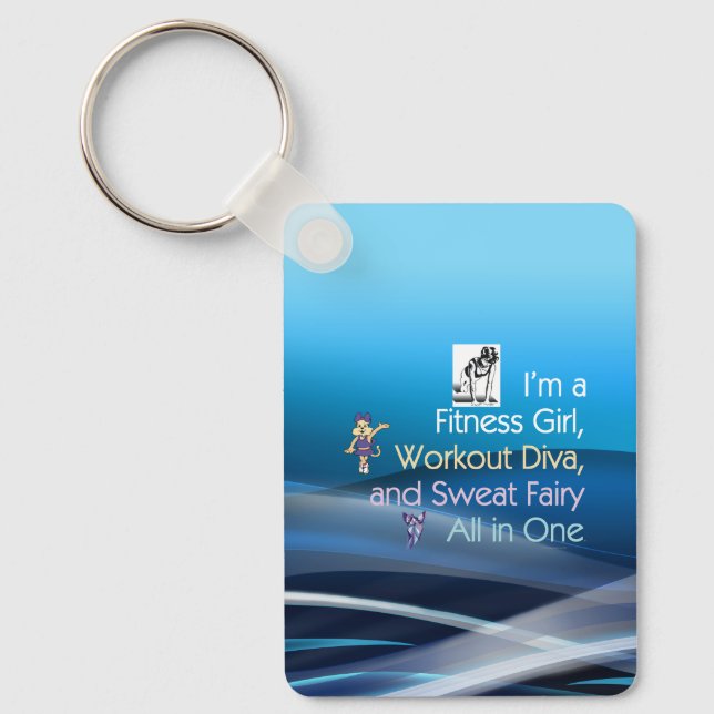 TOP Fitness Triple Play Keychain (Front)