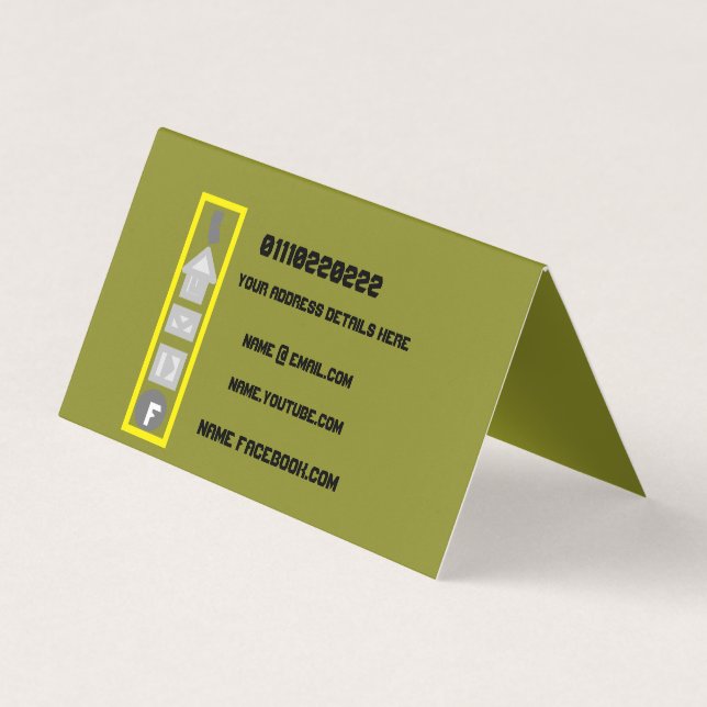 TOP Flow RMdesignflo55 Business Card (Back)
