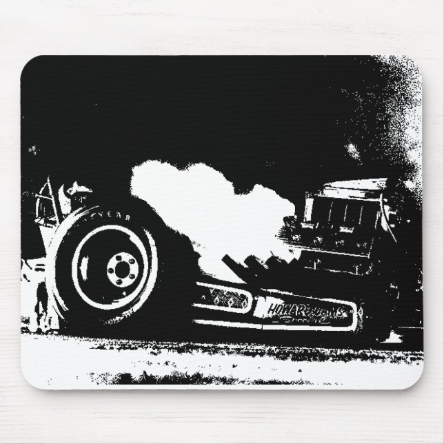 Top Fuel Dragster Mouse Mat (Front)