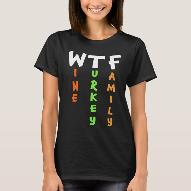 Top Fun Wine Turkey Family Fun  Essential Costume (Front)