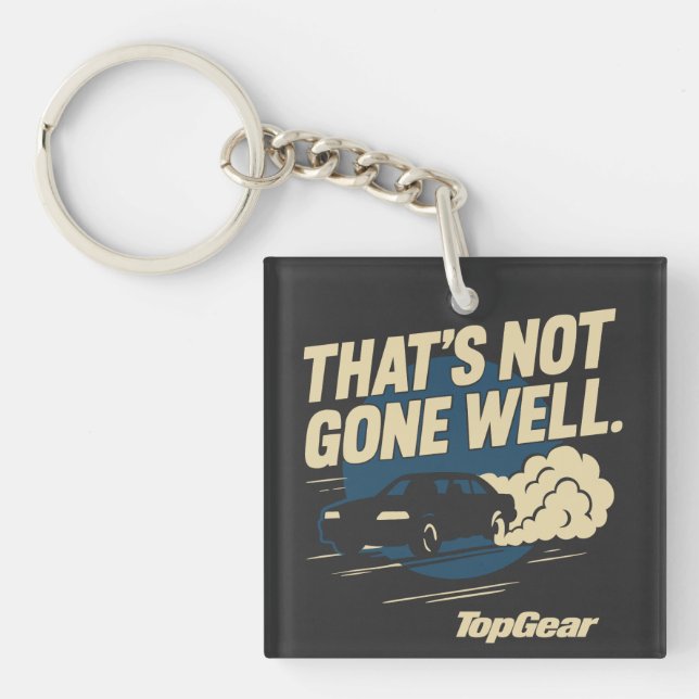 Top Gear That's Not Gone Well Key Ring (Front)