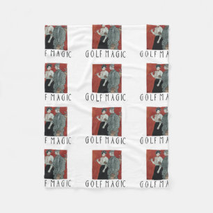TOP Golf Couples Fleece Blanket