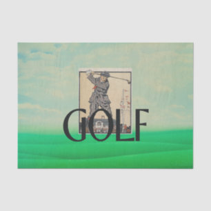 TOP Golf Old School Tissue Paper