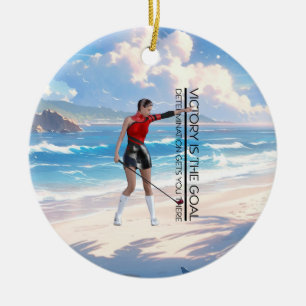 TOP Golf Victory Goal Ceramic Tree Decoration