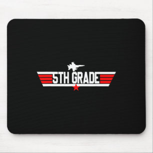 Top Grade 5th Fifth Grade Byck To School First Day Mouse Mat