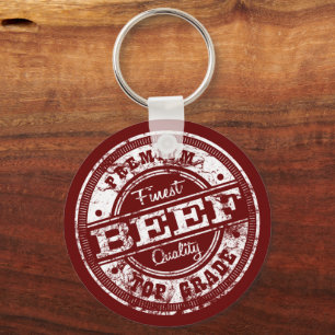 Top Grade Beef Dark Colours Key Ring
