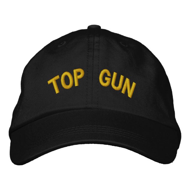 TOP GUN EMBROIDERED HAT (Front)