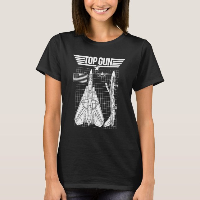 Top Gun F 14 Tomcat Blueprints (Front)