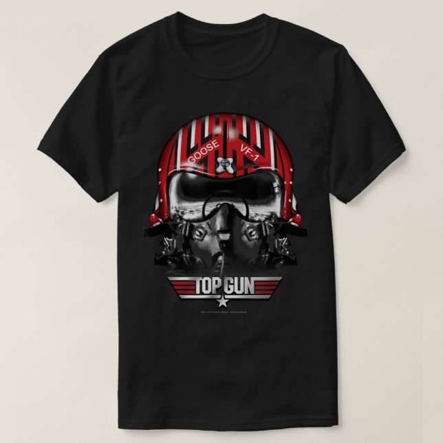 Top Gun Goose Helmet  (Design Front)