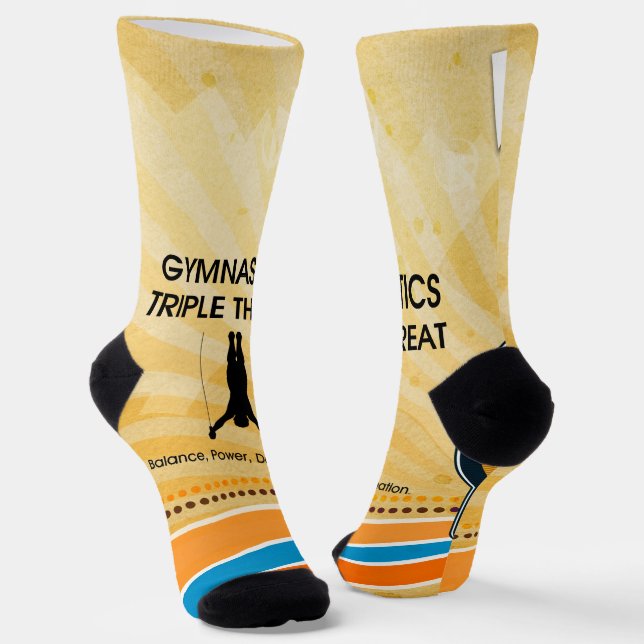 TOP Gymnastics Triple Socks (Angled)