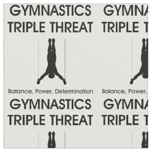 TOP Gymnastics Triple Threat Fabric