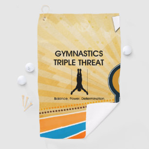 TOP Gymnastics Triple Threat Golf Towel