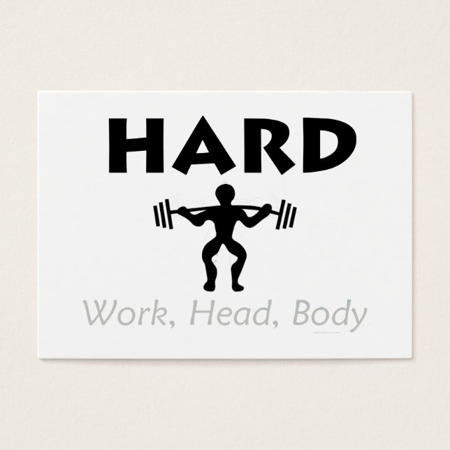 TOP Hard Work Head Body (Front)