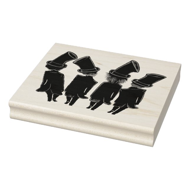 Top Hat 4 Rubber Stamp (Stamp)