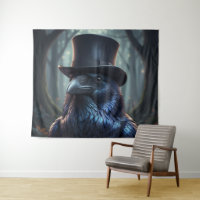 Top Hat Blackbird The Raven
