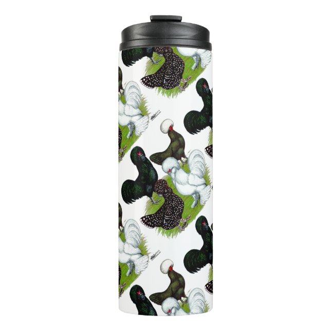 Top Hat Chicken Quartet Thermal Tumbler (Front)