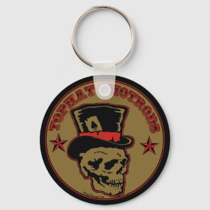 Top Hat Hot Rods Keychain
