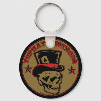 Top Hat Hot Rods Keychain