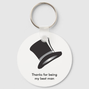 Top Hat Key Ring